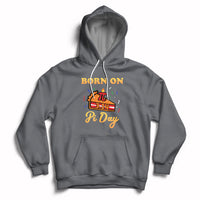 Born On Pi Day 3.14 March 14th Birthday Cute Pie Pi Symbol Hoodie - Wonder Print Shop