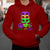 Peace Love Mardi Gras Mardi Gras Costume Carnival Mask Beads And Bling Hoodie - Wonder Print Shop