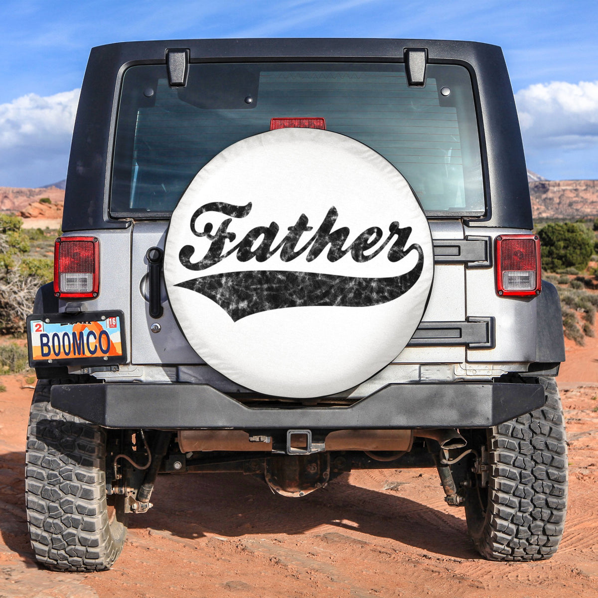 Father's Day Tire Covers - Father Spare Tire Cover NO.150 LT8 - Wonder Print Shop