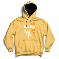 Upside Down Is My Dirt Bike Ok Shirt For Dirt Bikers Hoodie - Wonder Print Shop