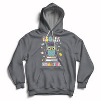 120 Days Smarter Happy 120 Days Of School Graduate Owl Students Hoodie - Wonder Print Shop