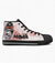One Loved Mama Flower Skull High Top Canvas Shoes High Top Shoes