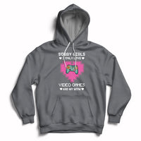 Sorry Girls I Only Love Video Games And My Mom Gamers Gaming Hoodie - Wonder Print Shop