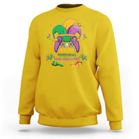 Mardi Gras Video Game Gamer Funny M Is For More Video Games Sweatshirt - Wonder Print Shop