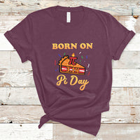 Born On Pi Day 3.14 March 14th Birthday Cute Pie Pi Symbol T Shirt - Wonder Print Shop