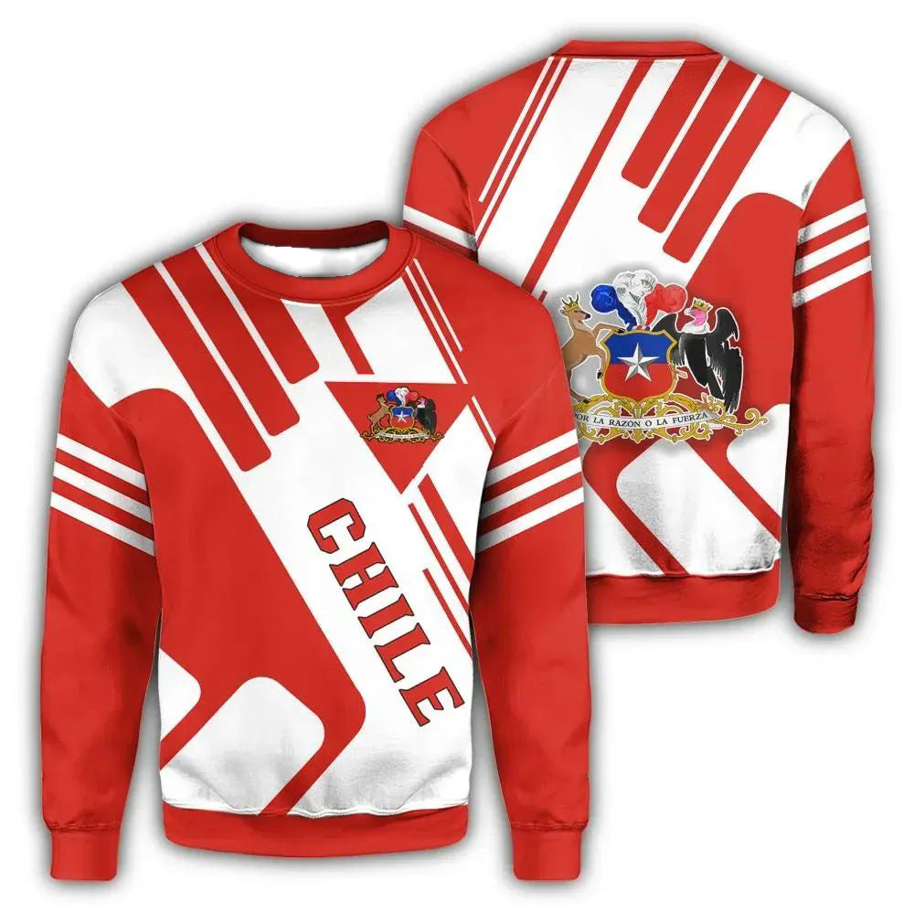 Chile Coat Of Arms Sweatshirt Rockie RLT7 - Wonder Print Shop