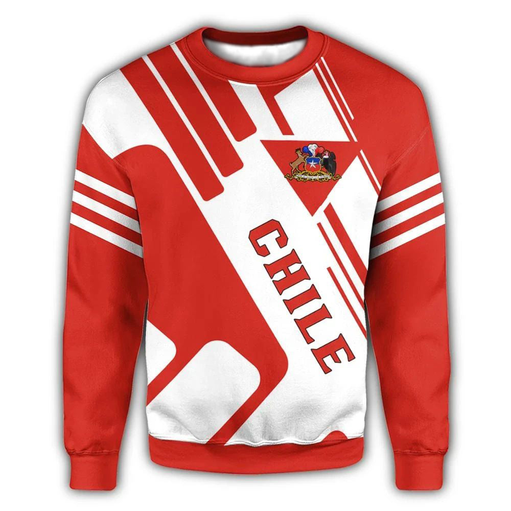 Chile Coat Of Arms Sweatshirt Rockie RLT7 - Wonder Print Shop