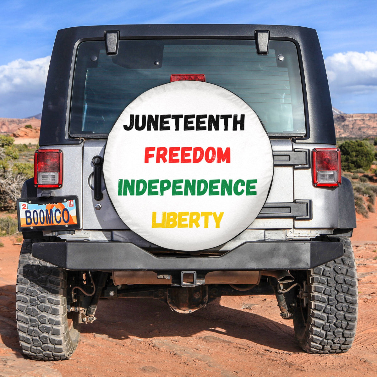 African Tire Covers - Juneteenth Spare Tire Cover Juneteenth Freedom Independence Liberty NO.169 LT8 - Wonder Print Shop