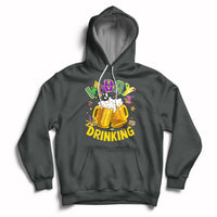 Funny Mardi Gras Party I Love Day Drinking Team Beers Lovers Hoodie - Wonder Print Shop