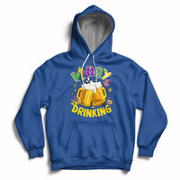 Funny Mardi Gras Party I Love Day Drinking Team Beers Lovers Hoodie - Wonder Print Shop