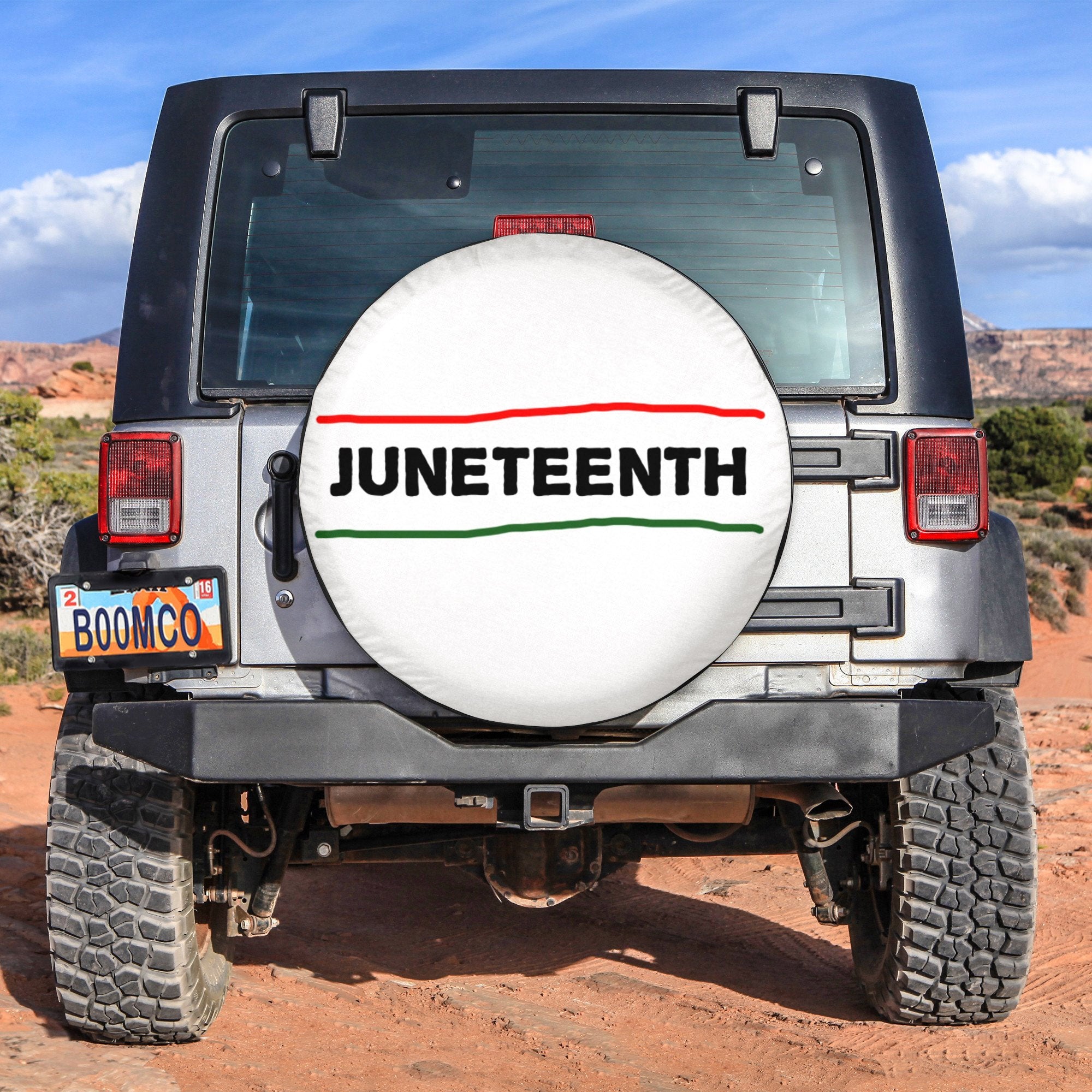 African Tire Covers - Juneteenth Spare Tire Cover NO.173 LT8