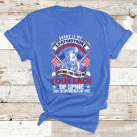 Sorry If My Patriotism Offends You Military Veteran Army T Shirt - Wonder Print Shop