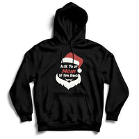 Ask Your Mom If I'm Real Santa Funny Christmas Hoodie - Wonder Print Shop