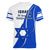 Israel Independence Day Women V Neck T Shirt Yom Haatzmaut Curvel Style LT14