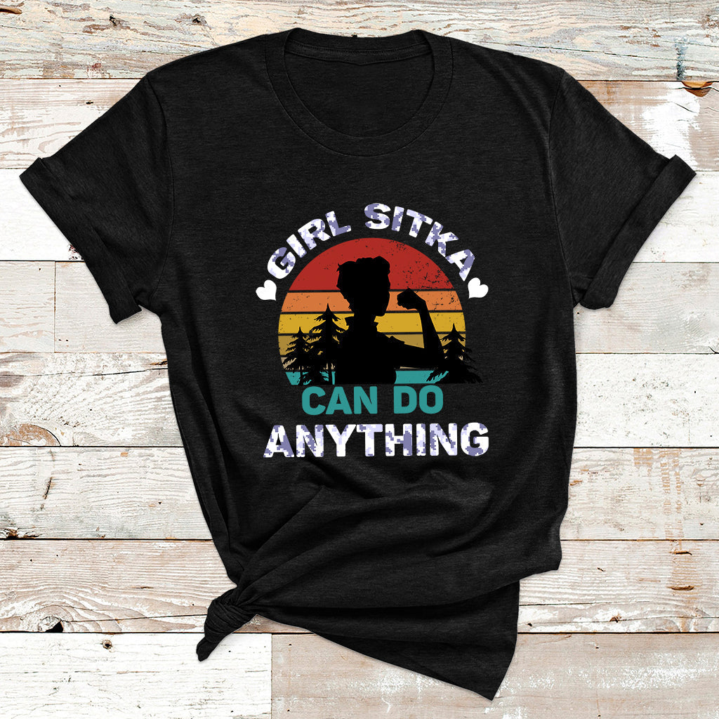 Girl Sitka Can Do Anything T Shirt - Wonder Print Shop