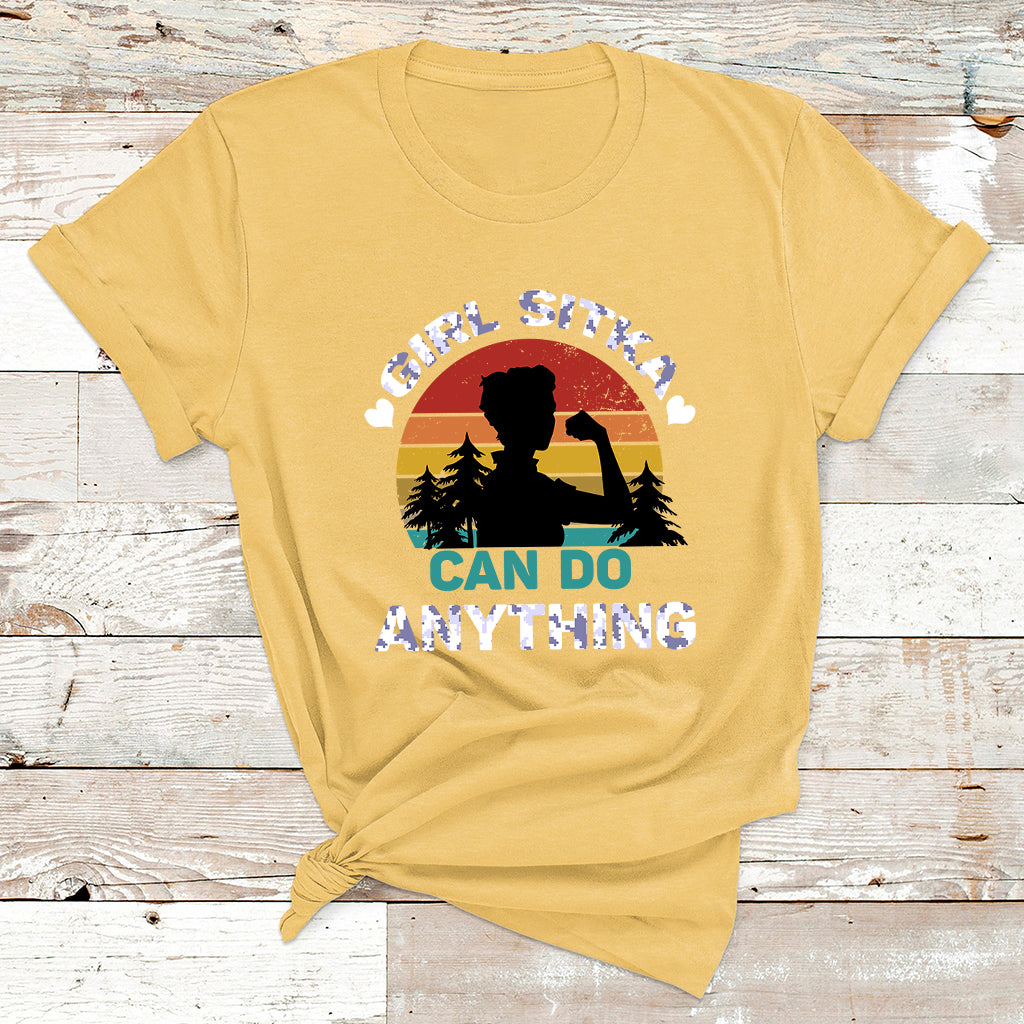 Girl Sitka Can Do Anything T Shirt - Wonder Print Shop