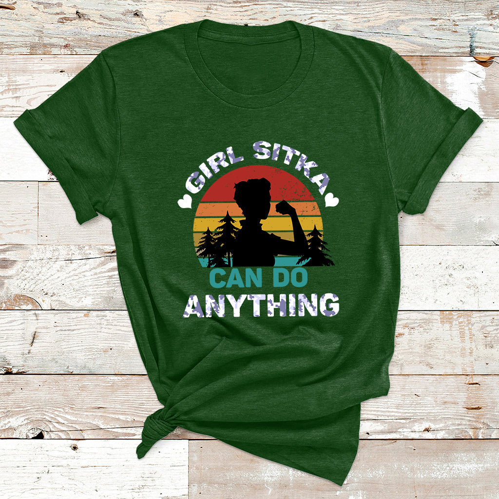 Girl Sitka Can Do Anything T Shirt - Wonder Print Shop