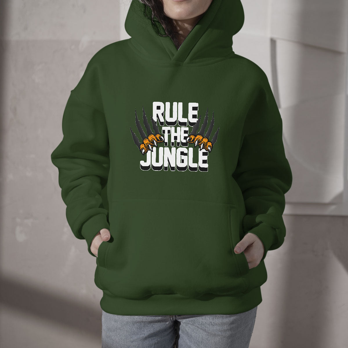 Rule The Jungle Fear Da Tiger King Of The North 513 Sundey Hoodie - Wonder Print Shop