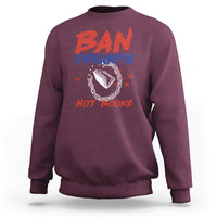 DeSantis Ban Books Banned Books Florida Governor Political Sweatshirt - Wonder Print Shop