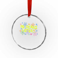 18 Years Later 18th Birthday Crystal Glass Ornament Eighteen Party Funny Meme