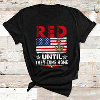 RED Friday Remember Everyone Deployed Retro US Army Military T Shirt - Wonder Print Shop