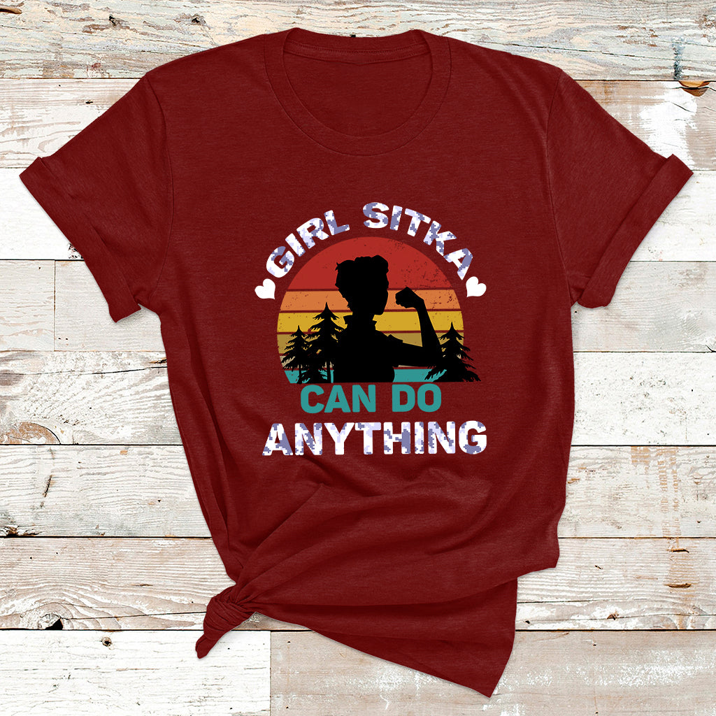 Girl Sitka Can Do Anything T Shirt - Wonder Print Shop