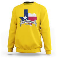 Texas Pride State Texas Independence Day 1836 I Love Texas Texan American Sweatshirt - Wonder Print Shop