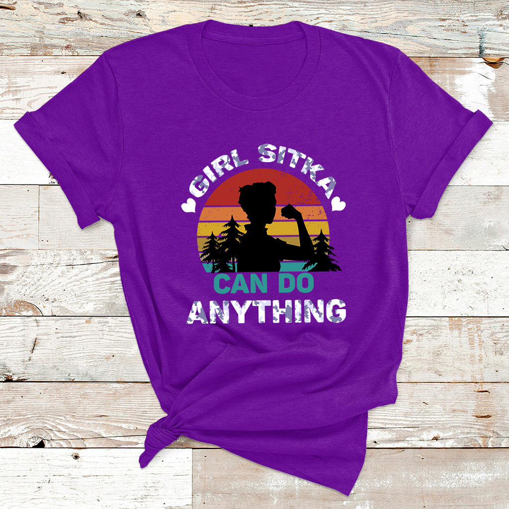 Girl Sitka Can Do Anything T Shirt - Wonder Print Shop
