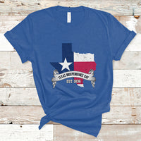 Texas Pride State Texas Independence Day 1836 I Love Texas Texan American T Shirt - Wonder Print Shop