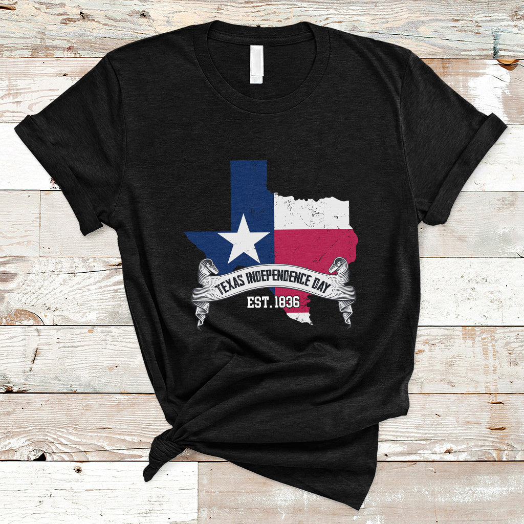 Texas Pride State Texas Independence Day 1836 I Love Texas Texan American T Shirt - Wonder Print Shop
