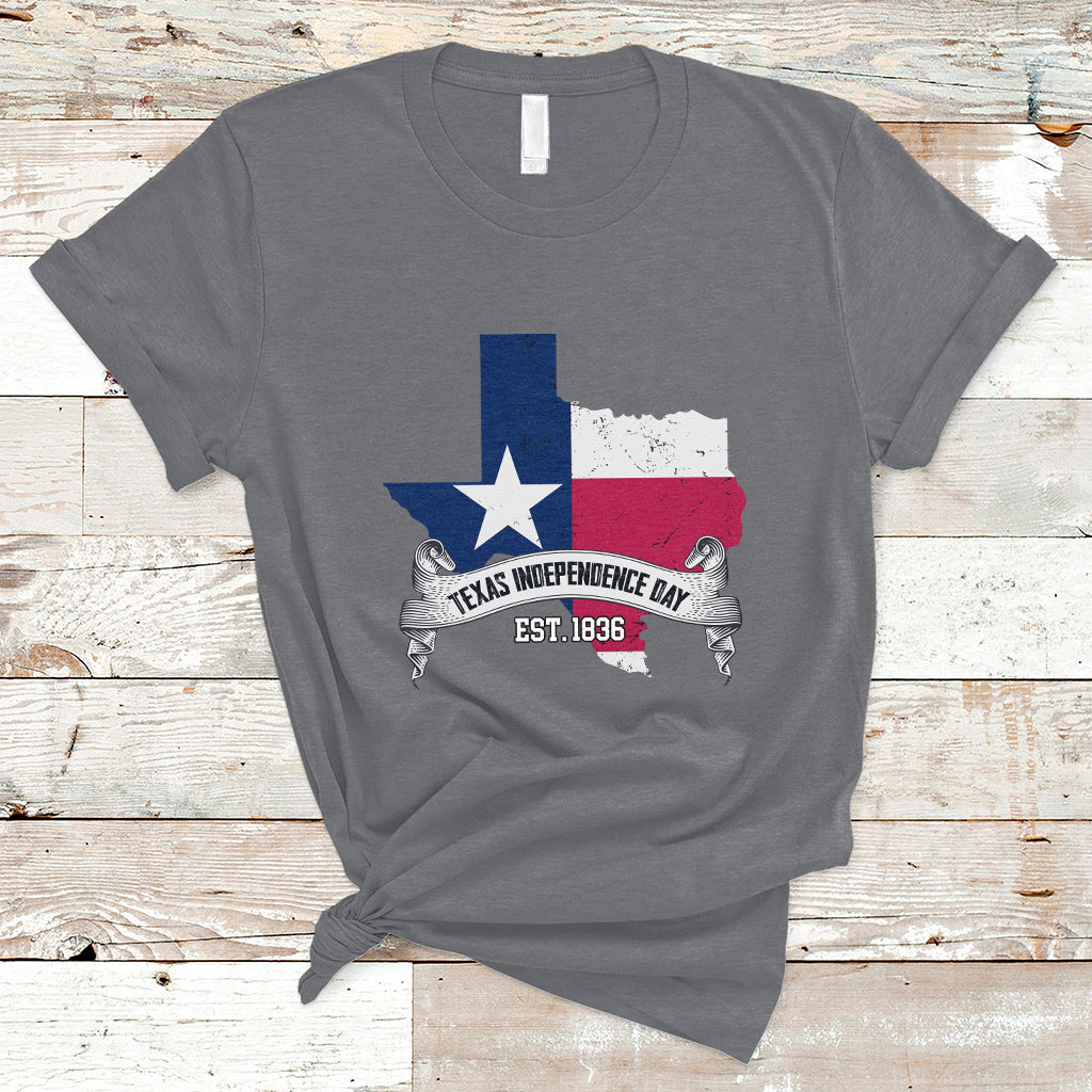 Texas Pride State Texas Independence Day 1836 I Love Texas Texan American T Shirt - Wonder Print Shop