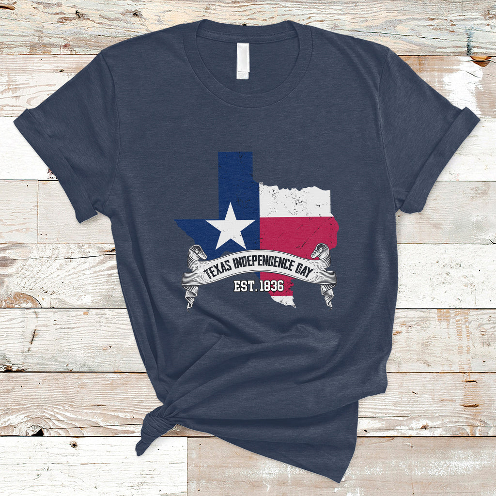 Texas Pride State Texas Independence Day 1836 I Love Texas Texan American T Shirt - Wonder Print Shop