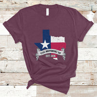 Texas Pride State Texas Independence Day 1836 I Love Texas Texan American T Shirt - Wonder Print Shop