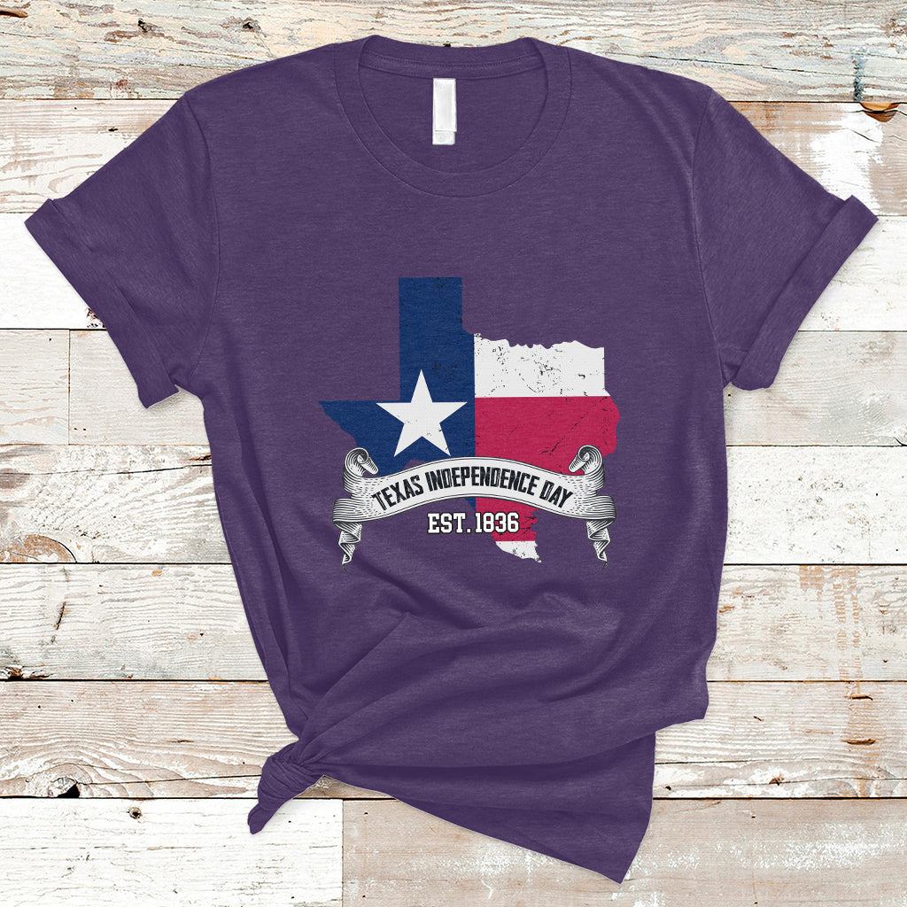 Texas Pride State Texas Independence Day 1836 I Love Texas Texan American T Shirt - Wonder Print Shop