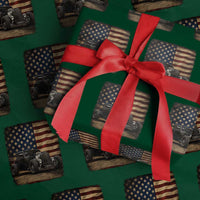 1932 American Classic Hotrod US Flag 4th of July Wrapping Paper Roll