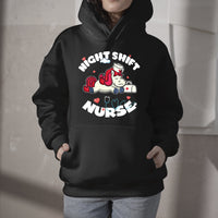 Night Shift Nurse Funny Nurse Unicorn Stethoscope, Nurse Hoodie - Wonder Print Shop