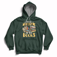 It's Not Hoarding If It's Books Hoarder Bookaholic Bookworm Book Lovers Hoodie - Wonder Print Shop