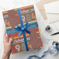 1984 Retro Birthday Wrapping Paper Roll Vintage 42th Birthday Gift Classic 90s Style - Wonder Print Shop