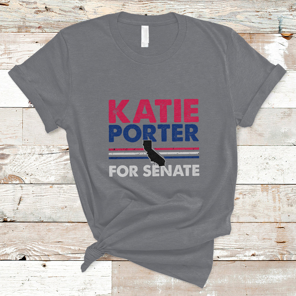 Katie Porter 2024 Whiteboard For Senate California Democrat T-Shirt - Wonder Print Shop