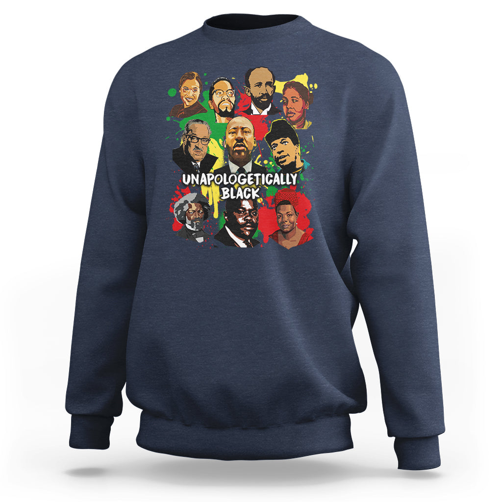 Unapologetically Dope Black Educated Melanin Sweatshirt - Wonder Print Shop