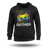 GAYMER LGBT Pride Gay Gamer Rainbow Controller, LGBT Hoodie - Wonder Print Shop
