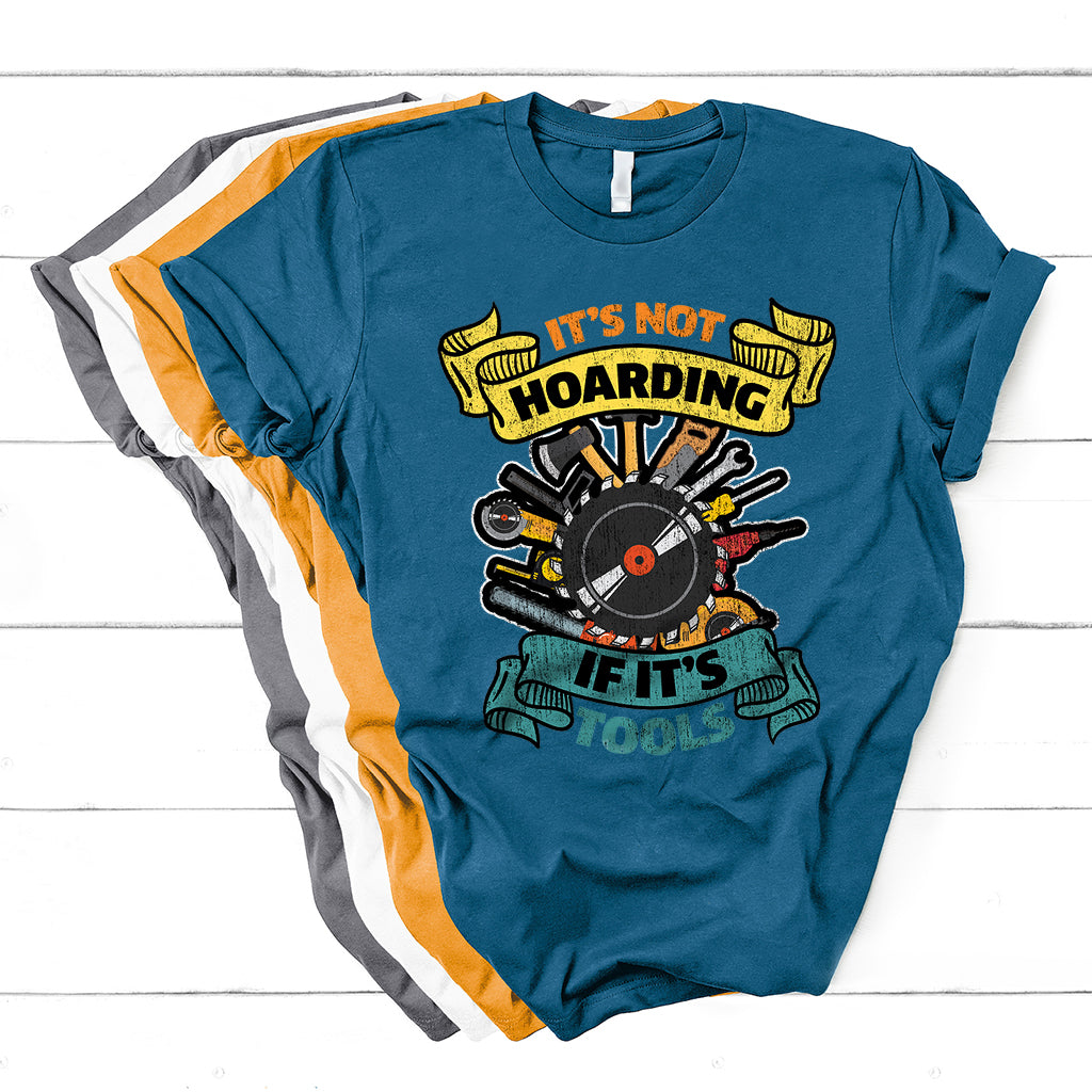 Funny Woodworker Art For Men Carpenter Wood Working Tools T Shirt - Wonder Print Shop