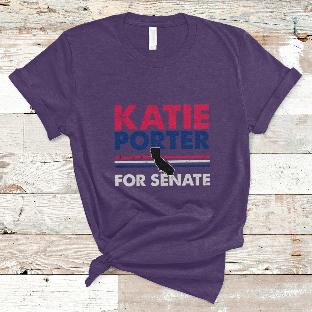 Katie Porter 2024 Whiteboard For Senate California Democrat T-Shirt - Wonder Print Shop