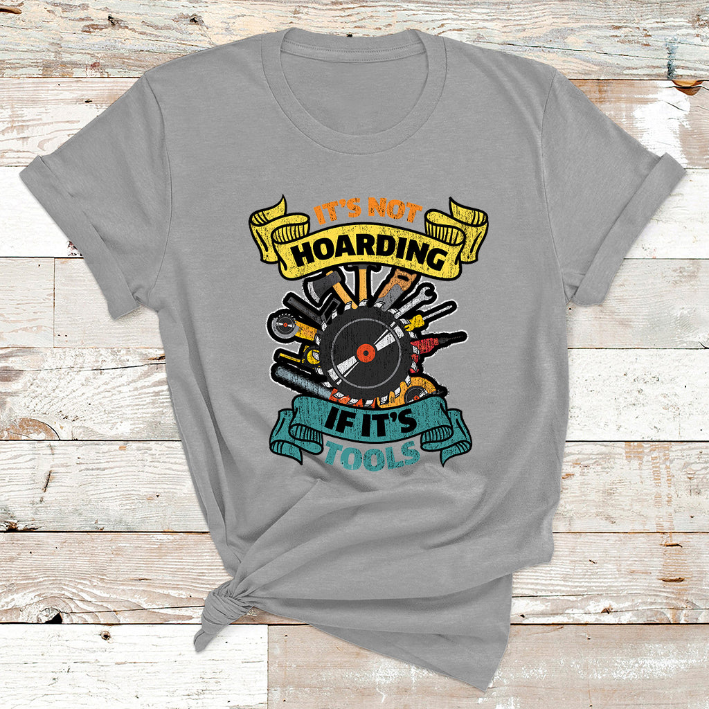 Funny Woodworker Art For Men Carpenter Wood Working Tools T Shirt - Wonder Print Shop