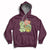 Groovy Retro Happy 120 Days Of School Feeling Cray Cray Teacher Student Hoodie - Wonder Print Shop