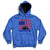 I Can't Work Today My Arm Is In A Cast Fishing Lover US Flag Hoodie - Wonder Print Shop