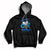 In March We Wear Blue For Colon Cancer Awareness CRC Blue Ribbon Blue Heart Hoodie - Wonder Print Shop