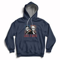 Like A Boss Presidents' Day Washington Abe Lincoln Hoodie - Wonder Print Shop