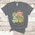 Groovy Retro Happy 120 Days Of School Feeling Cray Cray Teacher Student T Shirt - Wonder Print Shop