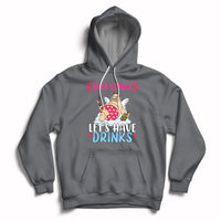 Love Stinks Lets Drink Funny Anti Valentines Day Singles Day Hoodie - Wonder Print Shop